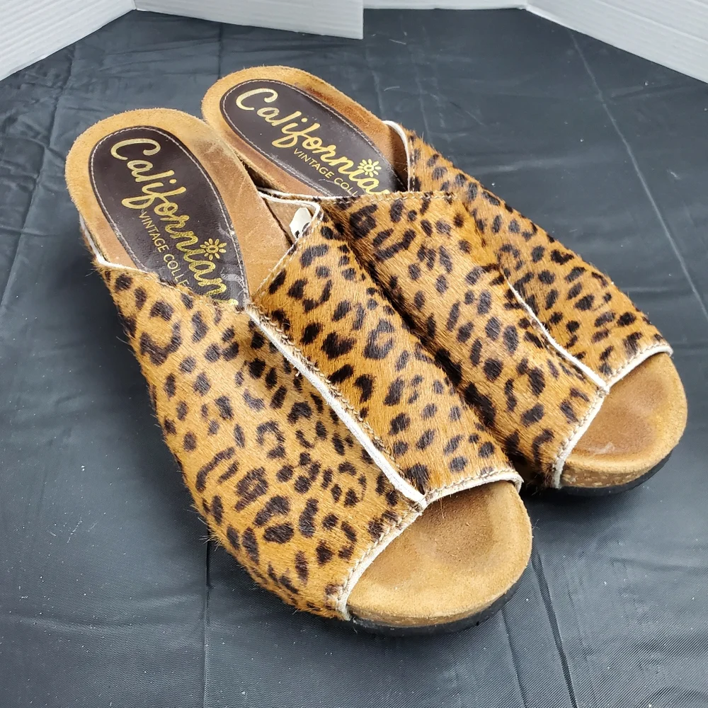 California Vintage Collection Wedge Slip-ons Size 9 - Picture 11 of 11